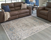 Bay Furniture Gallery - Ashley Furniture - Barkham Rug - 7'10" x 10' Washable Rug / Multi - R405551
